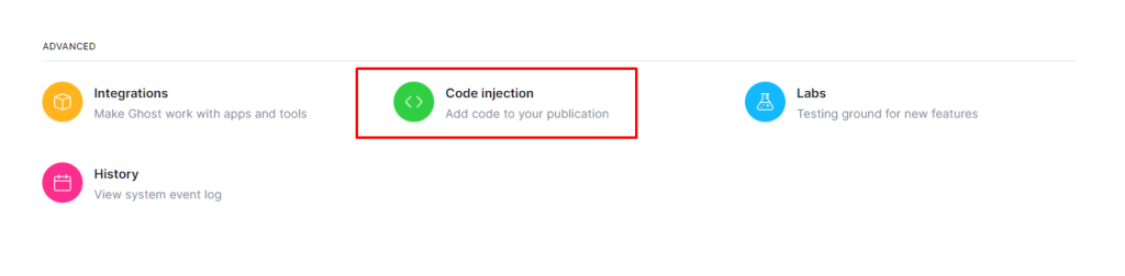 Code Injection Panel